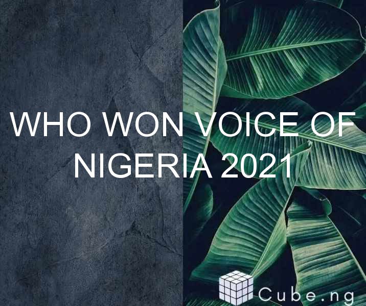 Who Won Voice Of Nigeria 2021